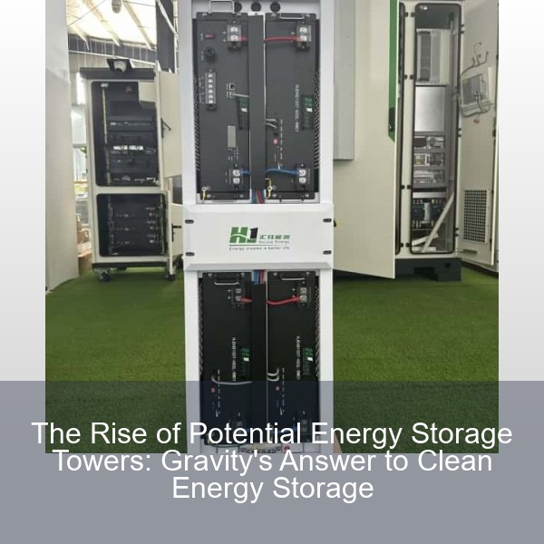 The Rise of Potential Energy Storage Towers: Gravity's Answer to Clean Energy Storage